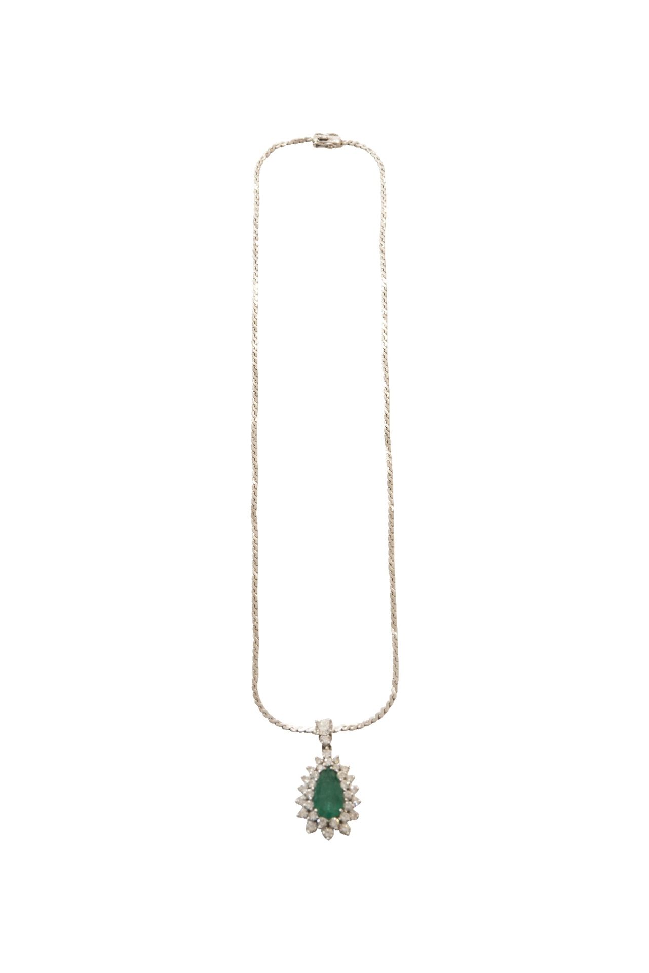 Collier Brillant Smaragd | Necklace Brilliant Emerald