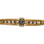 Armband Gelbgold Saphir | Bracelet Yellow Gold Sapphire