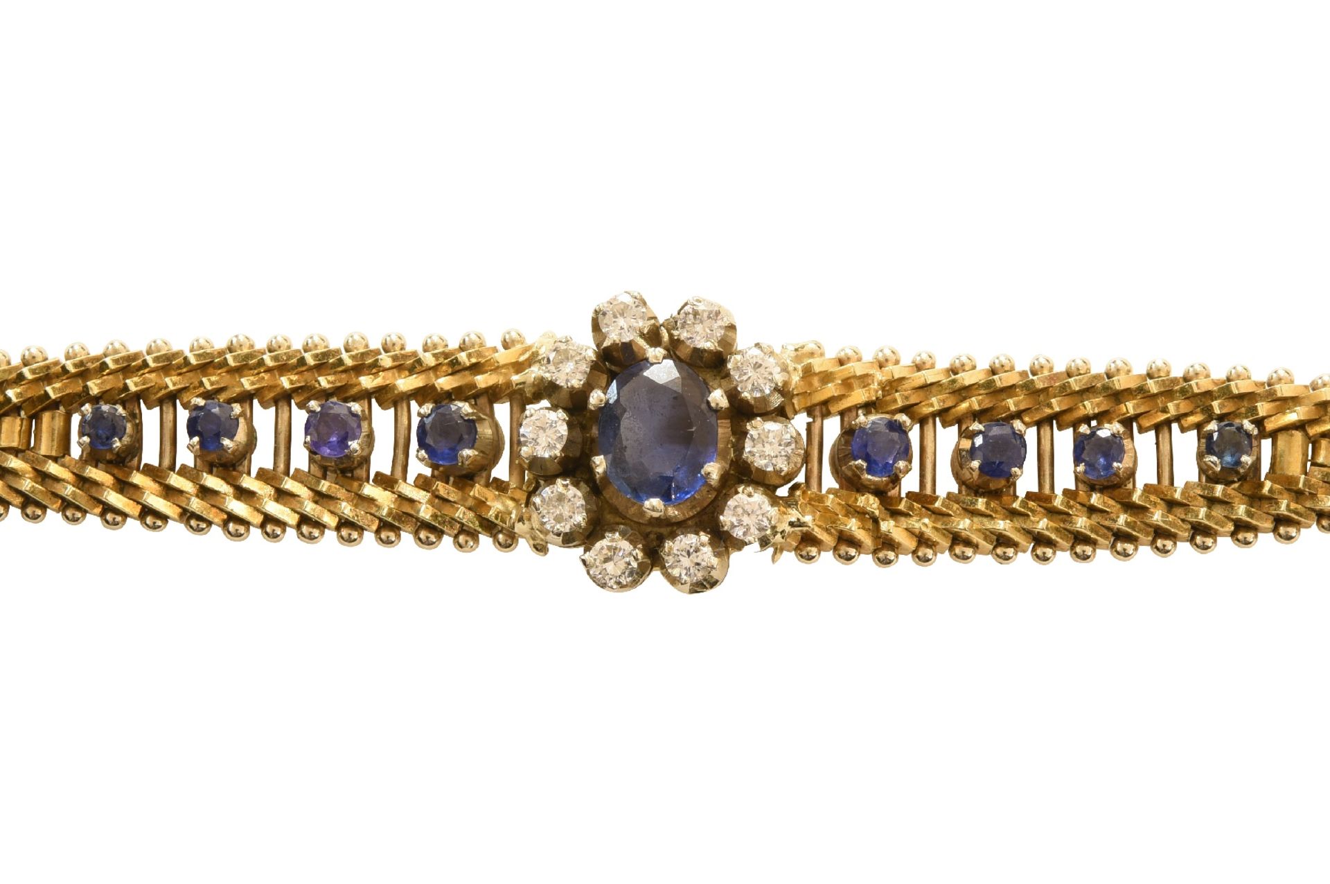 Armband Gelbgold Saphir | Bracelet Yellow Gold Sapphire