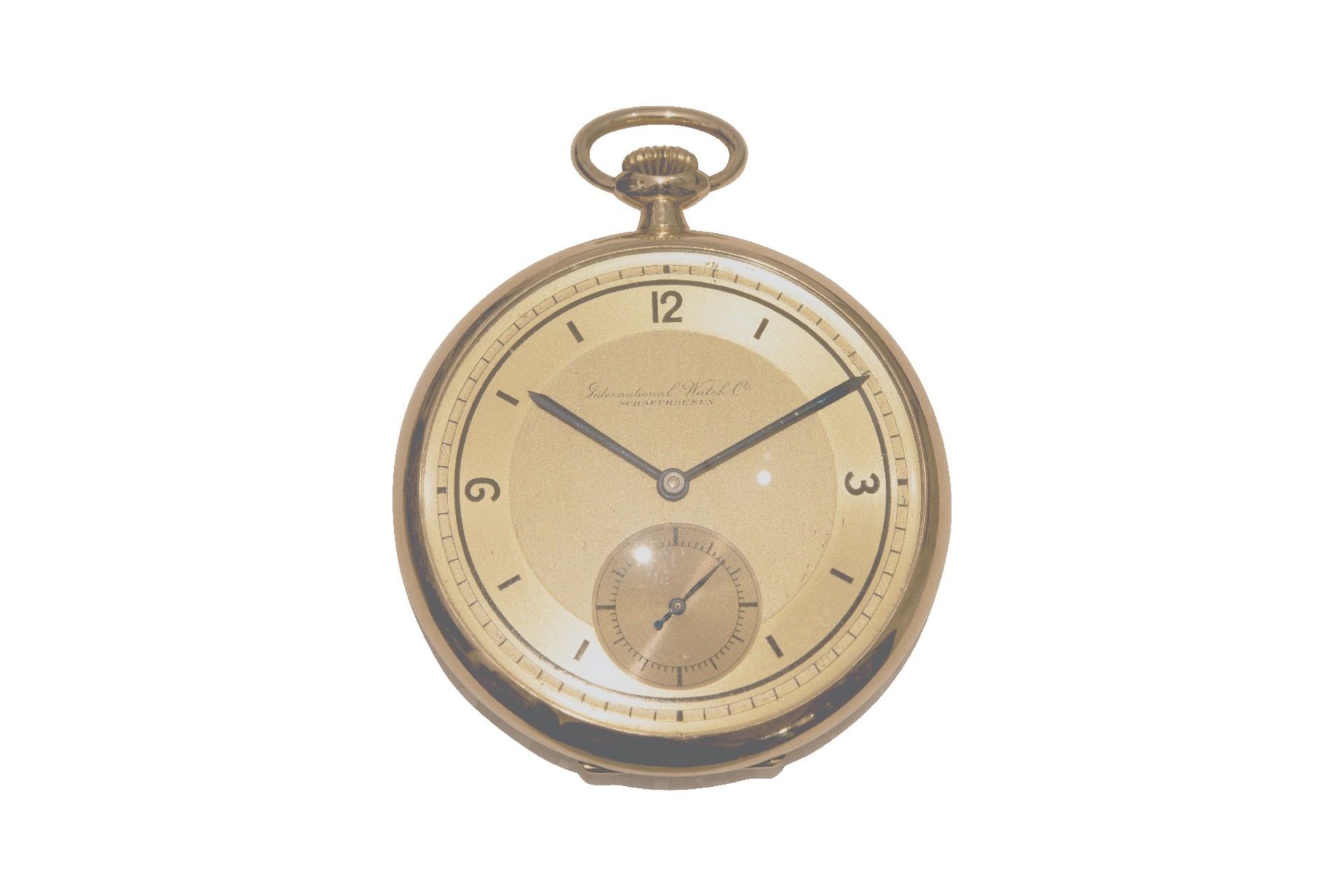 International Watch Co Taschenuhr Gelbgold | International Watch Co Pocket Watch Yellow Gold