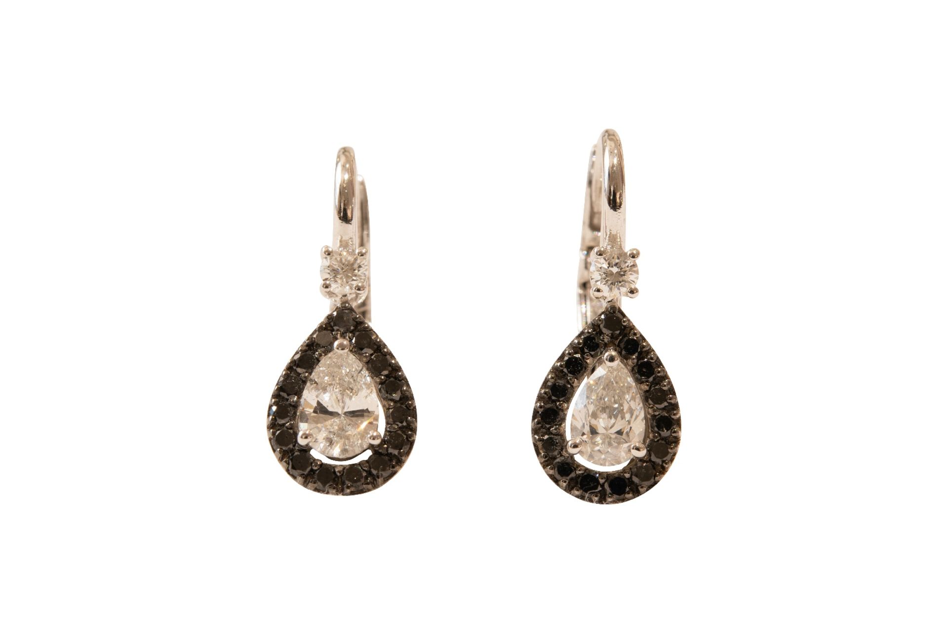 Ohrschmuck  Gold Diamanten | Earrings Gold Diamonds - Bild 2 aus 6