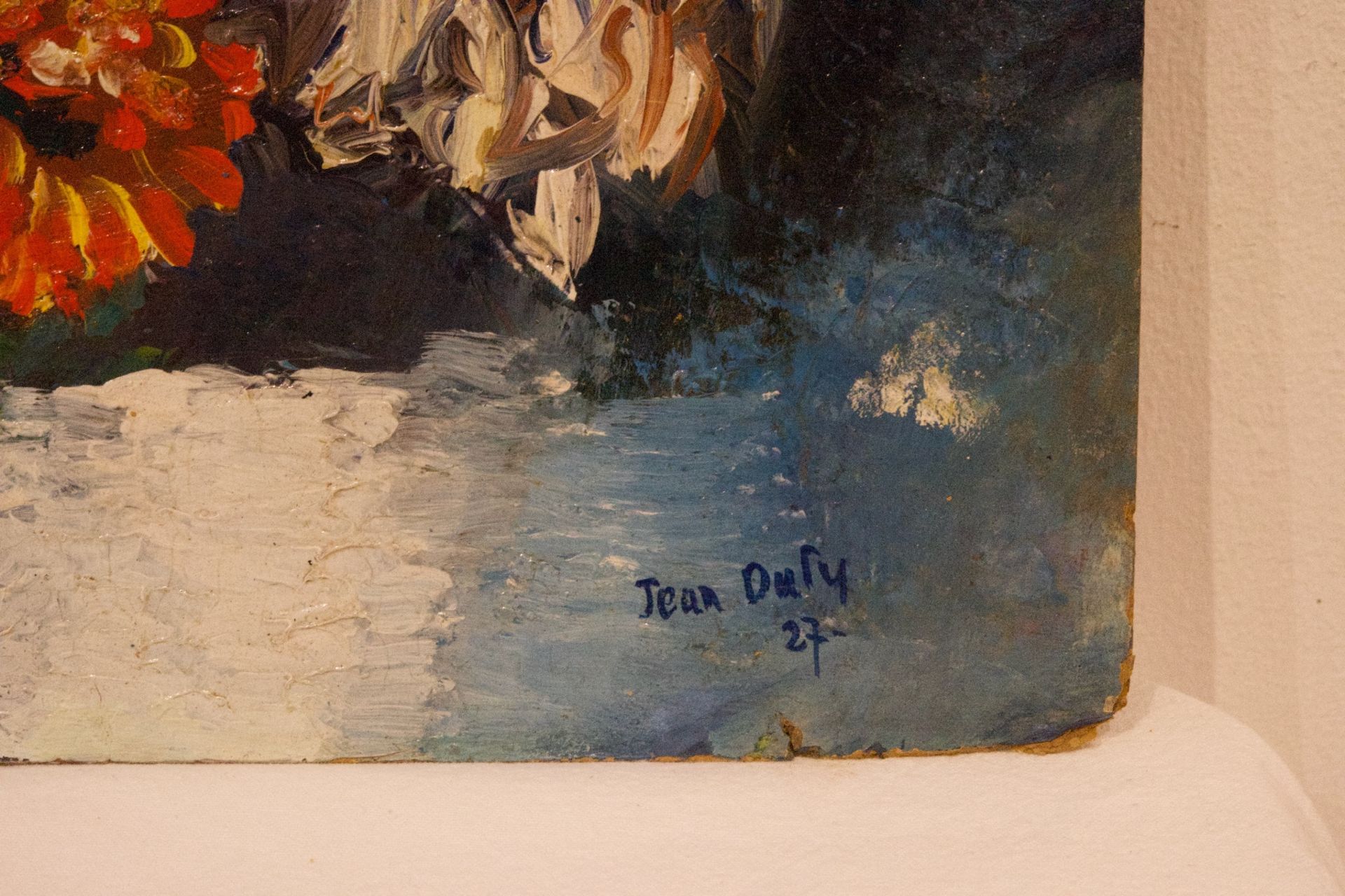 Jean Dufy (1888-1964), Vase mit Blumen | Jean Dufy (1888-1964), Vase with flowers - Bild 3 aus 5