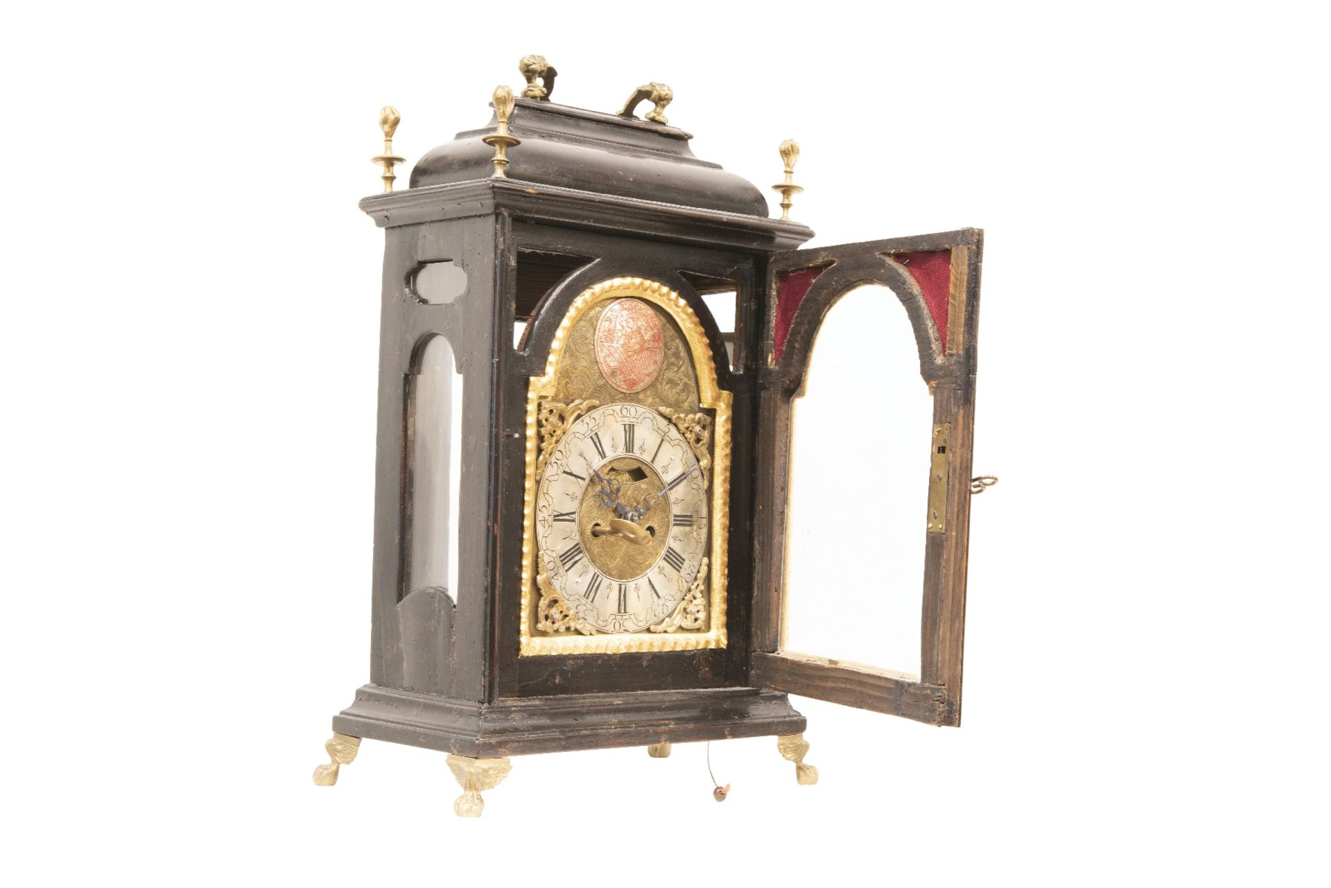 Barocke Tischstanduhr | Baroque Table Clock - Bild 2 aus 4