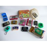 HANDHELD VIDEO GAME LOT D. LCD LSI VINTAGE RETRO COMPUTER. GAKKEN, BANDAI, EPOCH, TOMY ETC