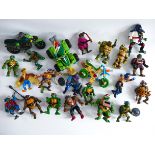 TEENAGE MUTANT NINJA TURTLES TMNT PLAYMATES LOT A RETRO ACTION FIGURES 1990's