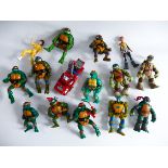 TEENAGE MUTANT NINJA TURTLES TMNT PLAYMATES LOT B RETRO ACTION FIGURES 1990's