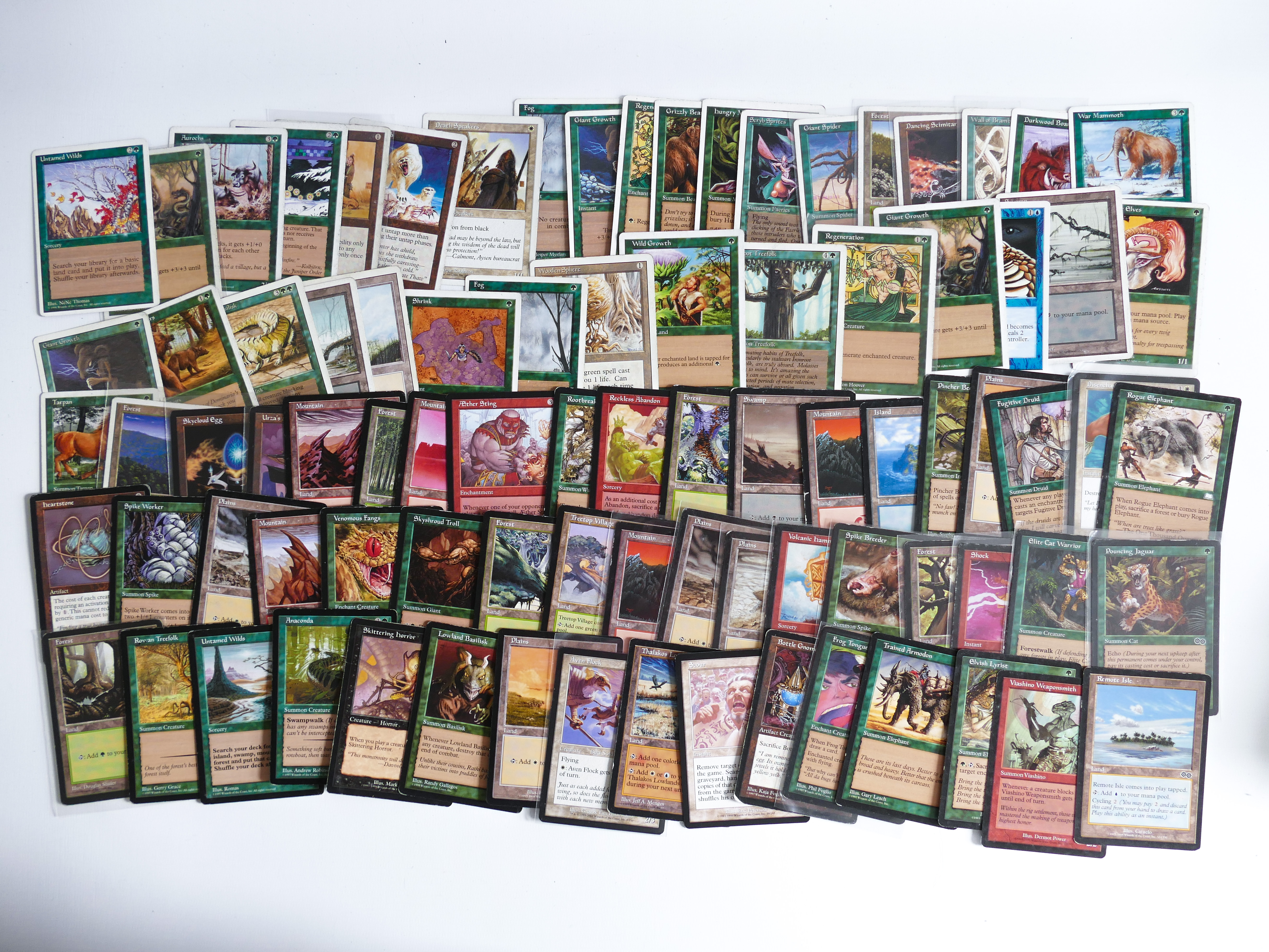 MAGIC THE GATHERING MTG COLLECTABLE CARD GAME LOT A WIZARDS OF THE COAST 1990's