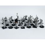 WARHAMMER FANTASY VINTAGE METAL HUMAN EMPIRE MINIATURES LOT. GAMES WORKSHOP. 1980's / 1990's WARGAME