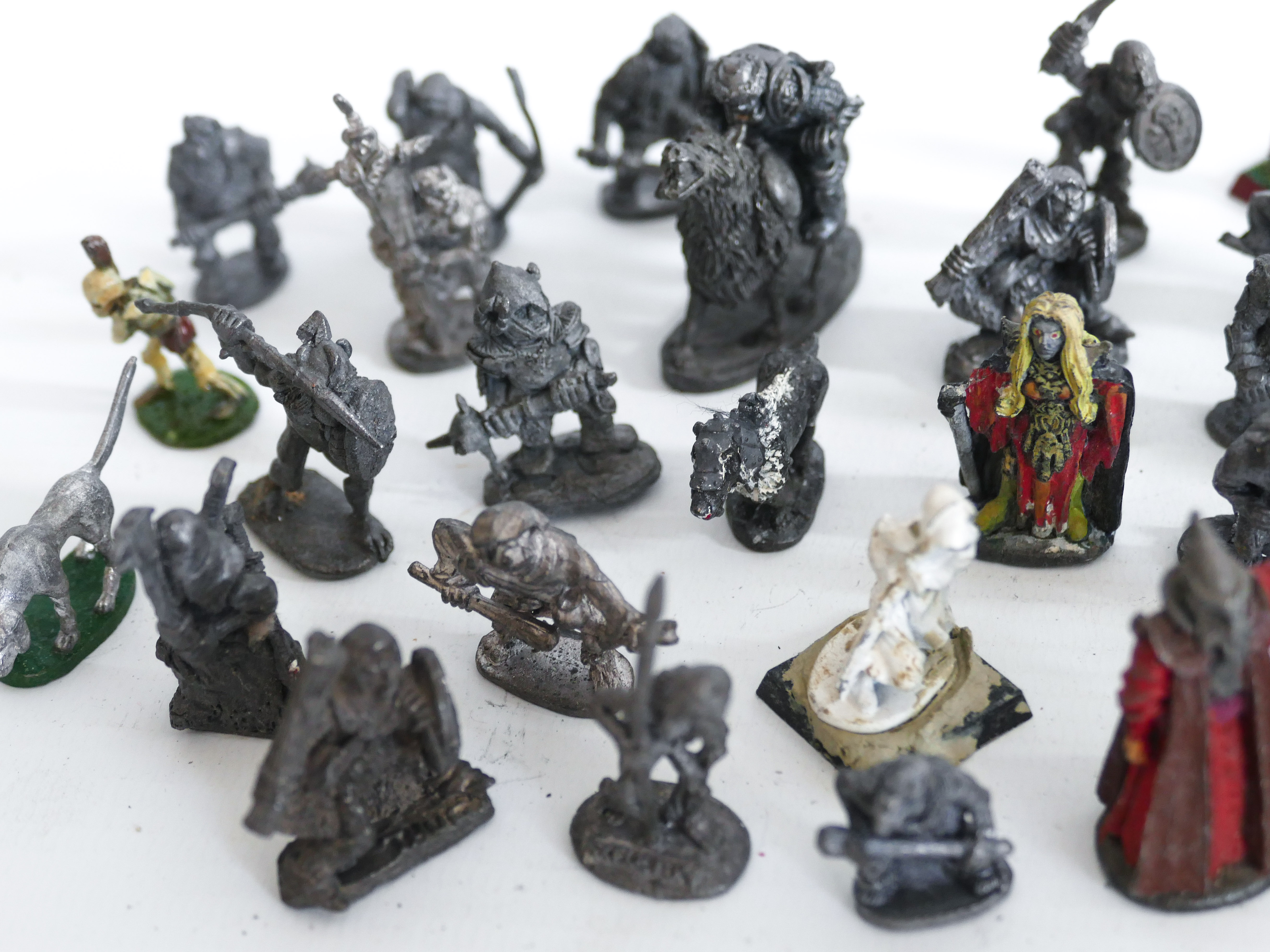 WARHAMMER FANTASY VINTAGE CHAOS MONSTERS MINIATURES LOT B. GAMES WORKSHOP RAL PARTHA GRENADIER AD&D - Image 4 of 5