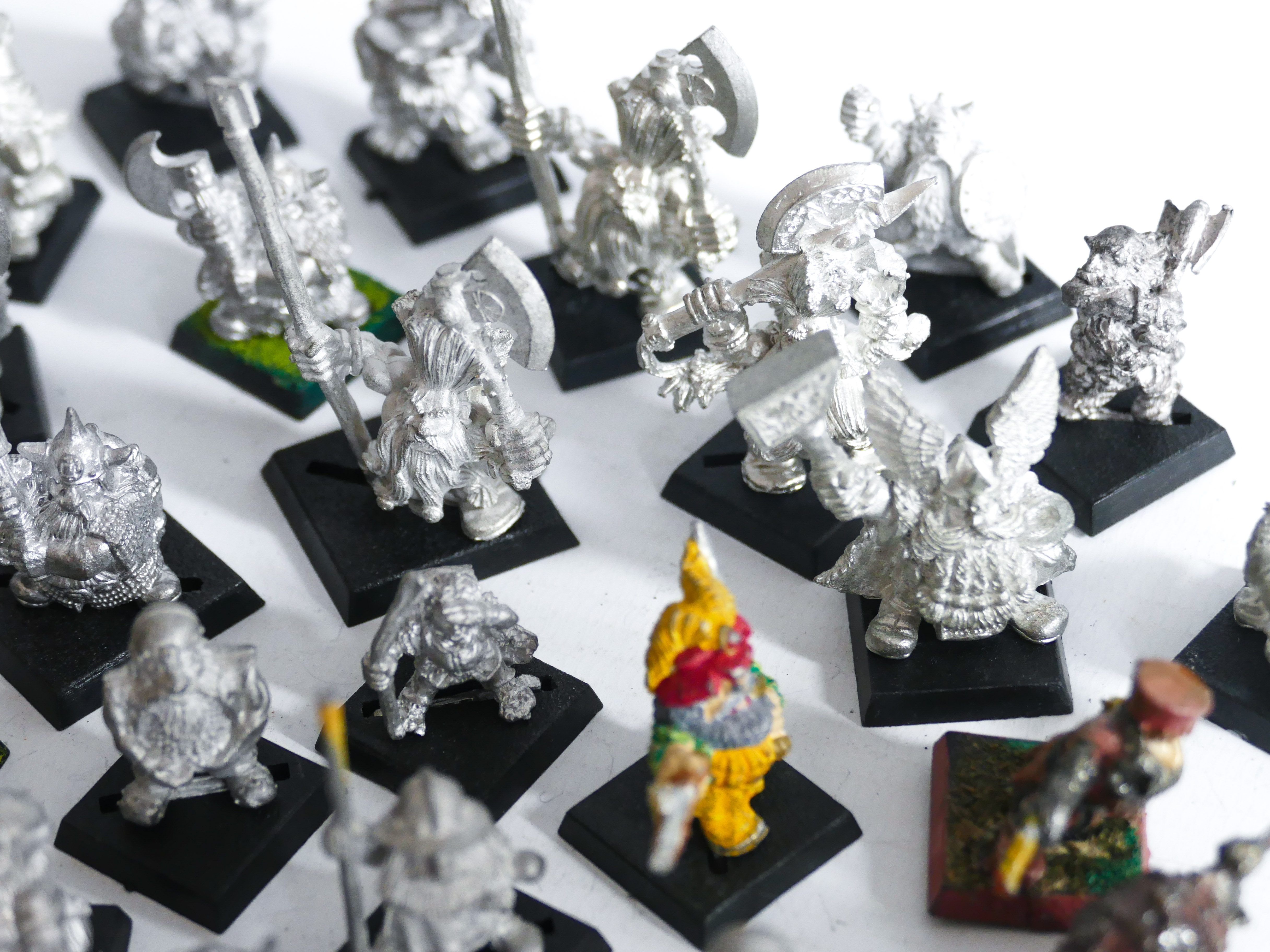 WARHAMMER FANTASY VINTAGE METAL DWARF MINIATURES LOT. GAMES WORKSHOP. 1980's / 1990's WARGAME - Image 4 of 6