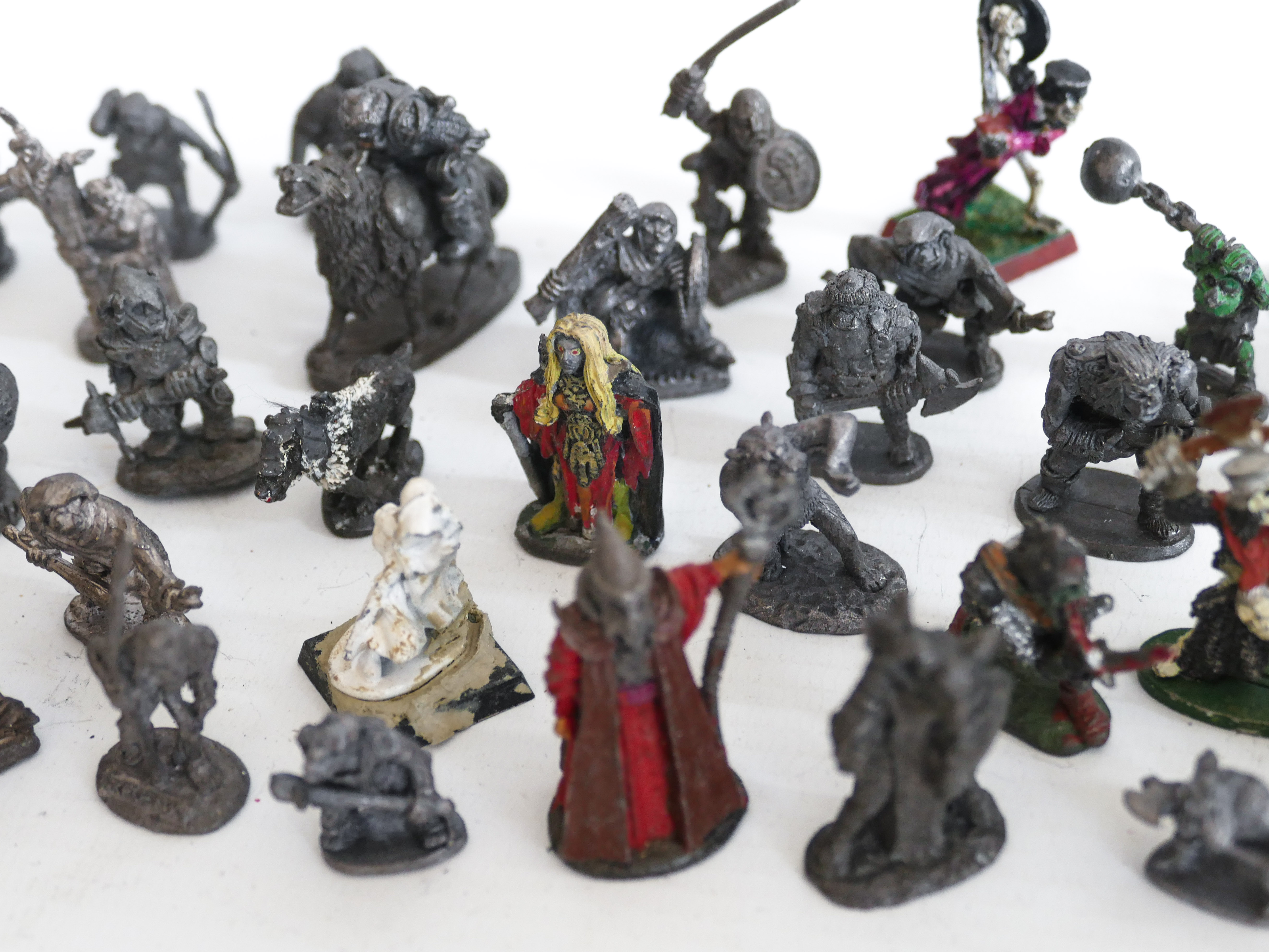 WARHAMMER FANTASY VINTAGE CHAOS MONSTERS MINIATURES LOT B. GAMES WORKSHOP RAL PARTHA GRENADIER AD&D - Image 5 of 5