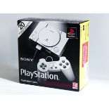 SONY PLAYSTATION CLASSIC PS1 MINI VIDEO GAME CONSOLE RETRO COMPUTER SYSTEM BOXED