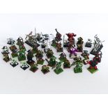 WARHAMMER FANTASY VINTAGE PLASTIC CHAOS ORC GOBLIN MINIATURES LOT. GAMES WORKSHOP. 1980's / 1990's