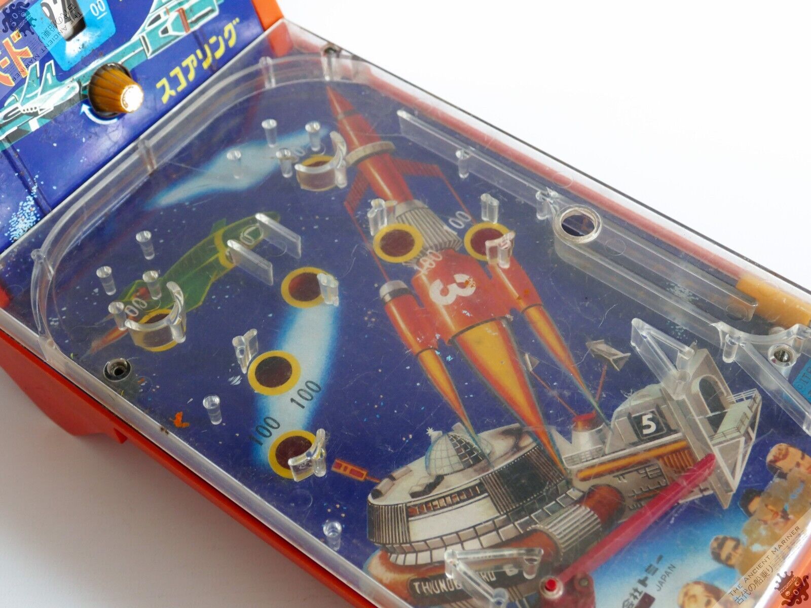 TOMY BANDAI POPY IMAI THUNDERBIRDS PINBALL GAME GERRY ANDERSON VINTAGE JAPAN - Image 2 of 2