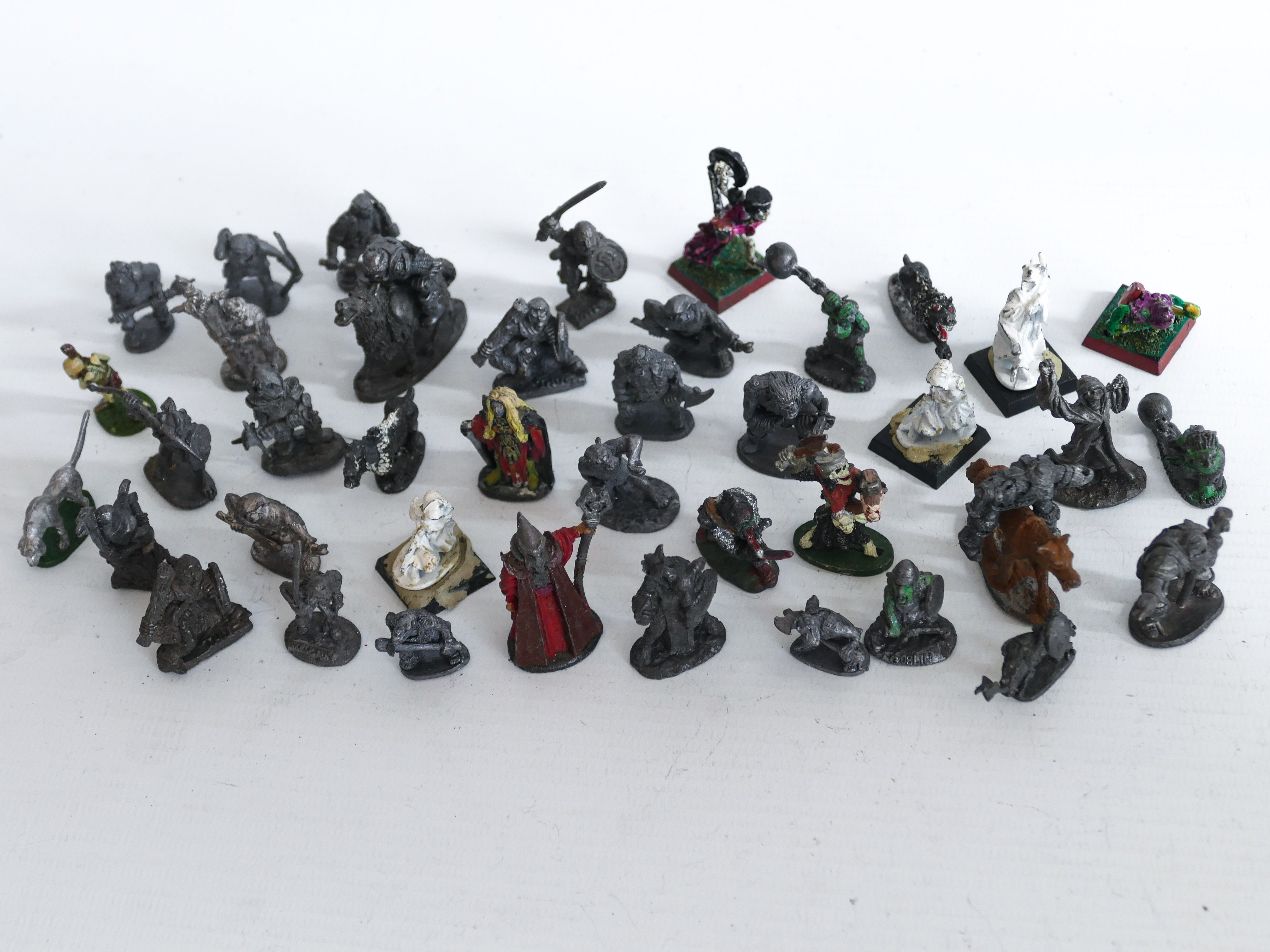 WARHAMMER FANTASY VINTAGE CHAOS MONSTERS MINIATURES LOT B. GAMES WORKSHOP RAL PARTHA GRENADIER AD&D