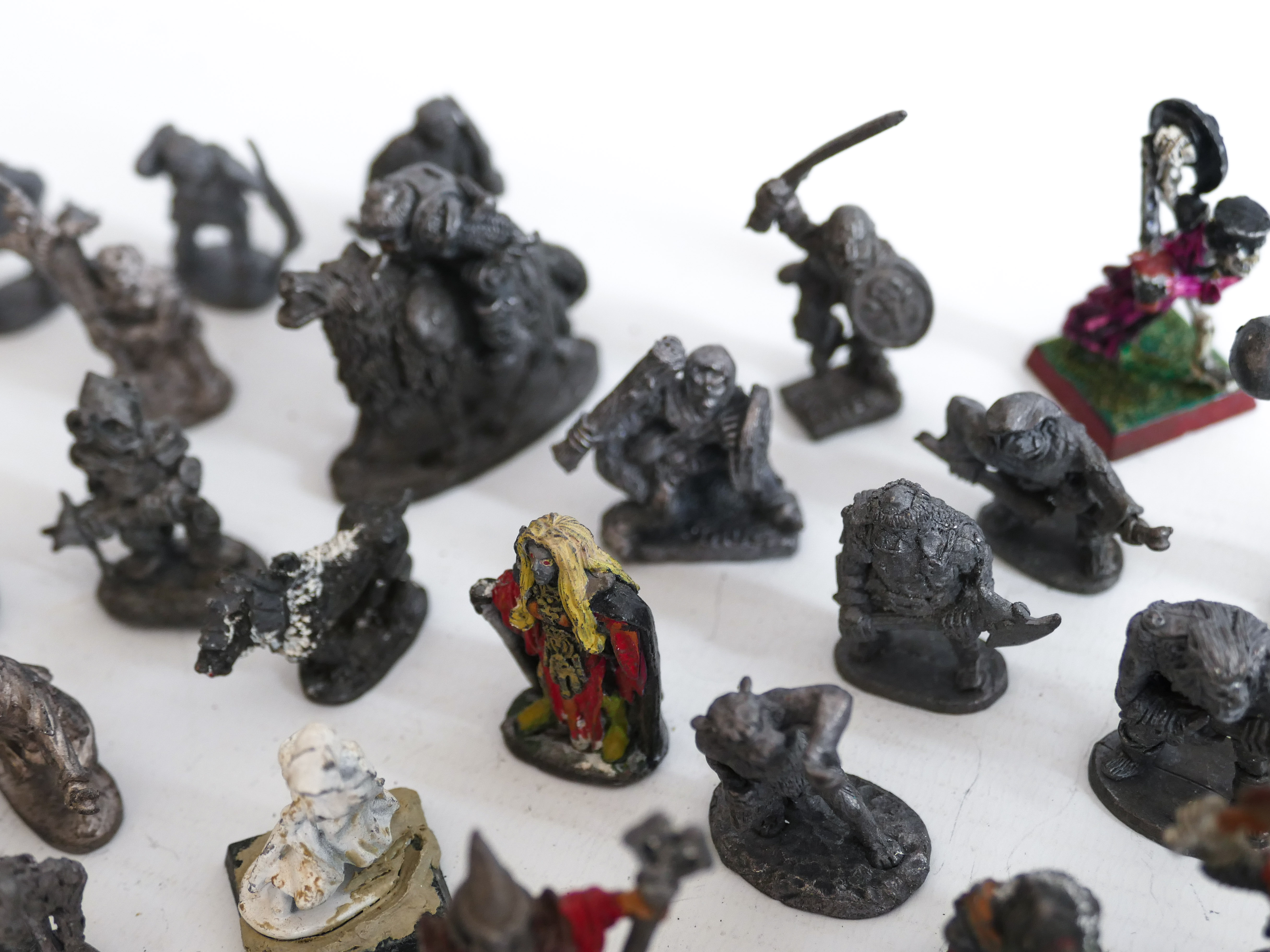 WARHAMMER FANTASY VINTAGE CHAOS MONSTERS MINIATURES LOT B. GAMES WORKSHOP RAL PARTHA GRENADIER AD&D - Image 2 of 5