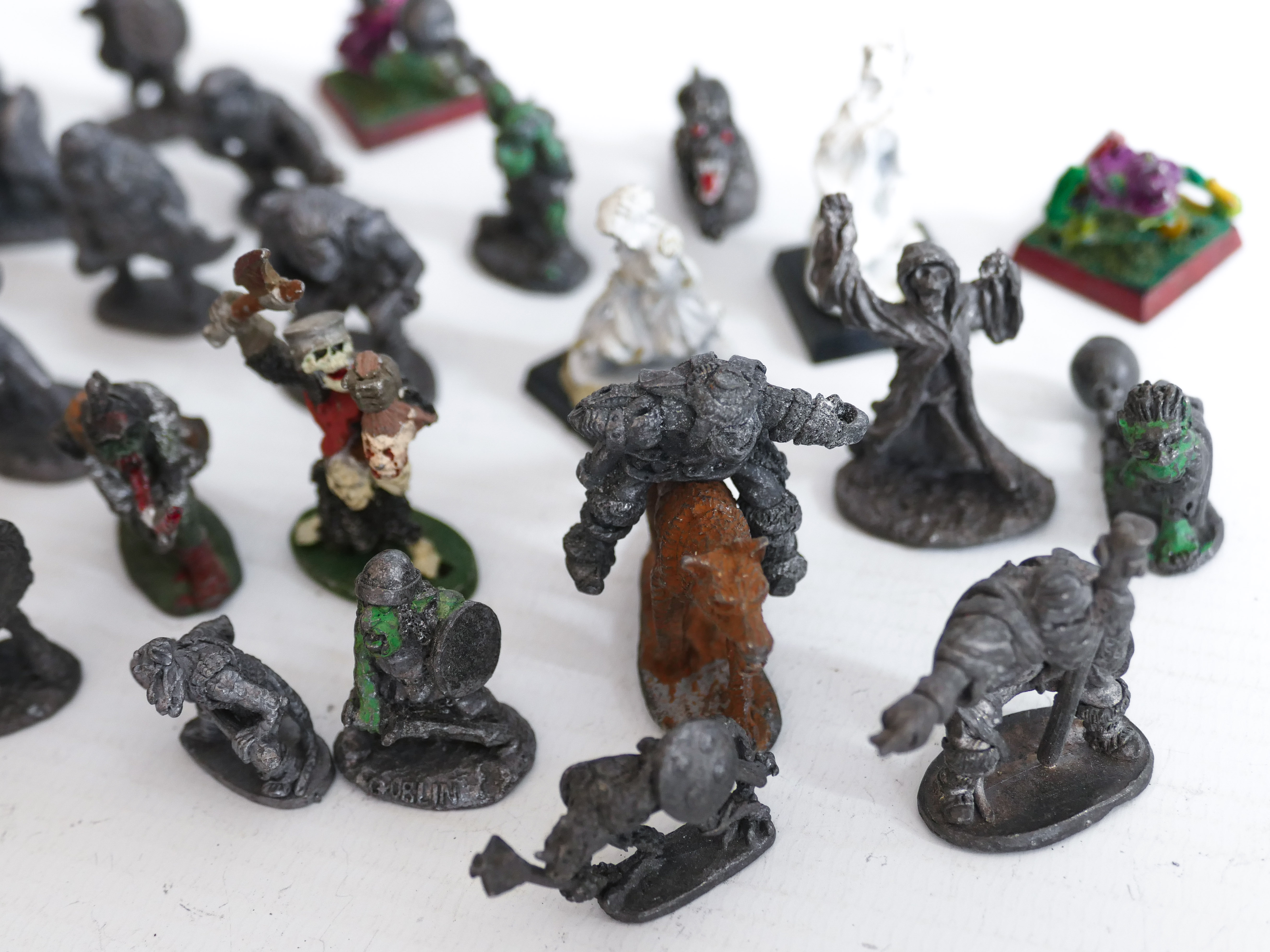 WARHAMMER FANTASY VINTAGE CHAOS MONSTERS MINIATURES LOT B. GAMES WORKSHOP RAL PARTHA GRENADIER AD&D - Image 3 of 5