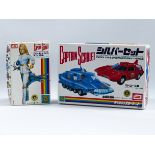 IMAI CAPTAIN SCARLET GERRY ANDERSON MODEL KIT LOT VINTAGE SPACE TOY UNUSED JAPAN