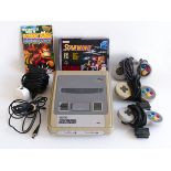 SUPER NINTENDO SNES GAMES AND ACCESSORIES, RETRO COMPUTER VIDEO GAME CONSOLE DONKEY KONG 1990's