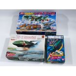 IMAI BANDAI THUNDERBIRDS THUNDERBIRD 2 GERRY ANDERSON MODEL KIT LOT VINTAGE SPACE TOY UNUSED JAPAN