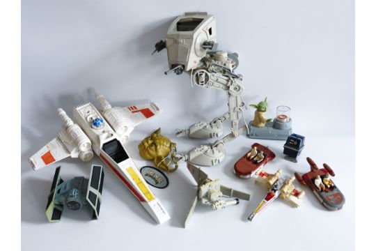 This is a lot of STAR WARS toys mostly made by KENNER in the 1970's /  1980's although there are s