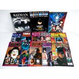 BATMAN OFFICIAL MOVIE BOOKS AND MAGAZINES. COMIC PERIODICALS, PROMOTIONAL MATERIAL