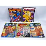 NINTENDO RETRO VIDEO GAME MAGAZINE LOT COMPUTER, SUPER GAMER GAMES MASTER ETC 1990's