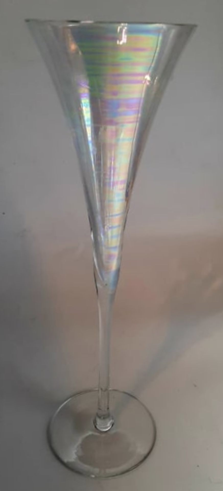 4x Trumpet Glasses | iridescent - Image 2 of 2