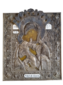 Russian Icon | The Virgin of the Sweet Kiss