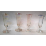 4 Sparking Wine Glass | irredescent