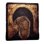 Russian Icon | Fire appearing mother of God