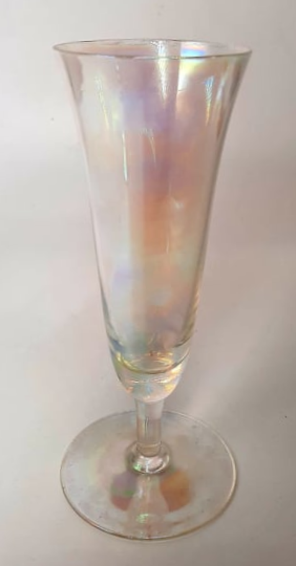 4 Sparking Wine Glass | irredescent - Image 2 of 3