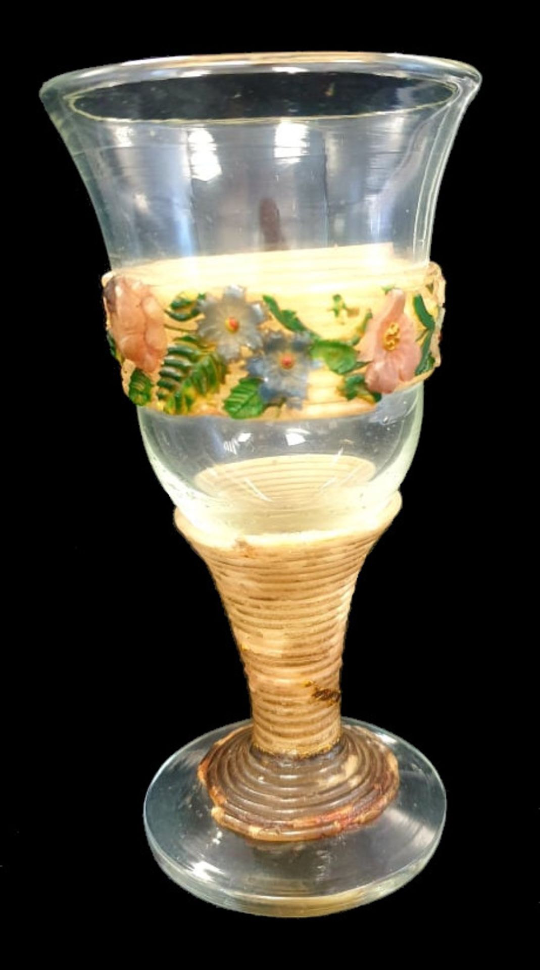 BIEDERMEIER GLASS | WAX DECORATION