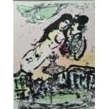Chagall | Le Ciel des Amoureux | Lithographie original