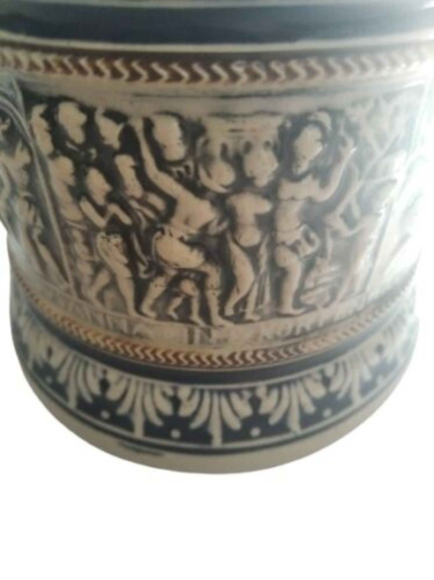 Tabaktopf | Keramik | Circa 1900 - Image 2 of 5