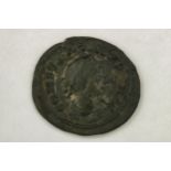 Ancient Roman Coin, Constantine II, as Caesar (A.D. 317-337), Bronze Follis, Lugdunum mint (Lyons,