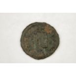 Ancient Roman Coin, Allectus AE Quinarius 293-296 AD. Camulodunum (Colchester) mint. IMP C