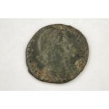 Ancient Roman Coin from Constantinople, AD 351-355. Constantius II BI Centenionalis. D N CONSTANTIVS