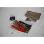 Sheaffer Calligraphy Set with Nibs and Dip