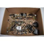 Large Collection of Costume Jewellry and Watches