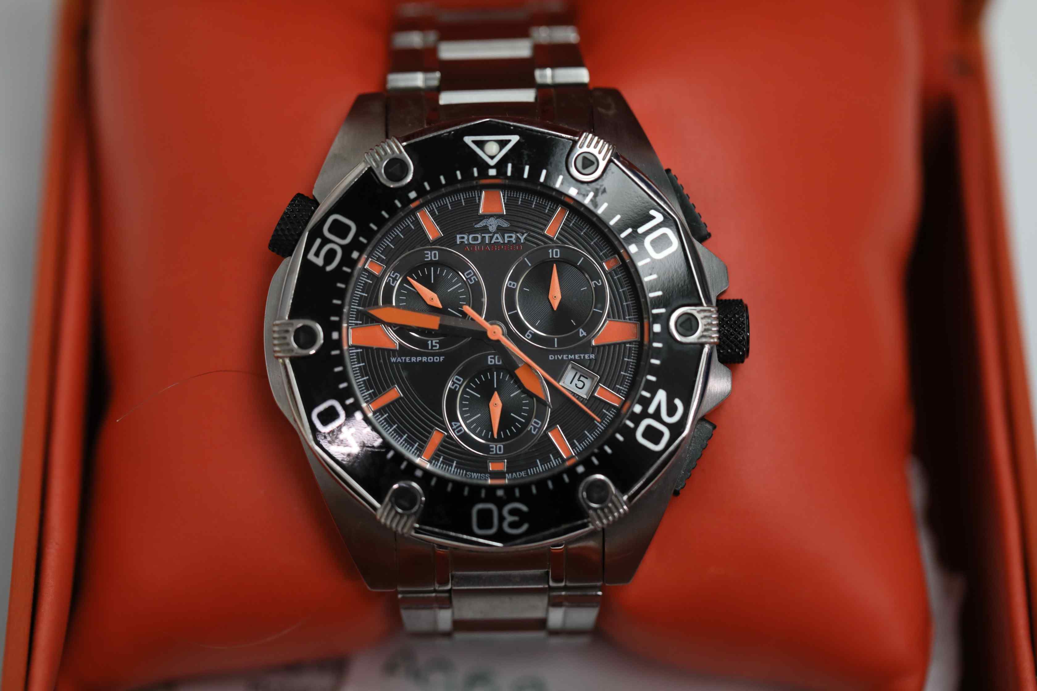Rotary Aquaspeed Chronograph Watch AGB90036 - Image 7 of 8