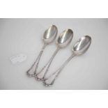 3x 800 Silver Serving Spoons