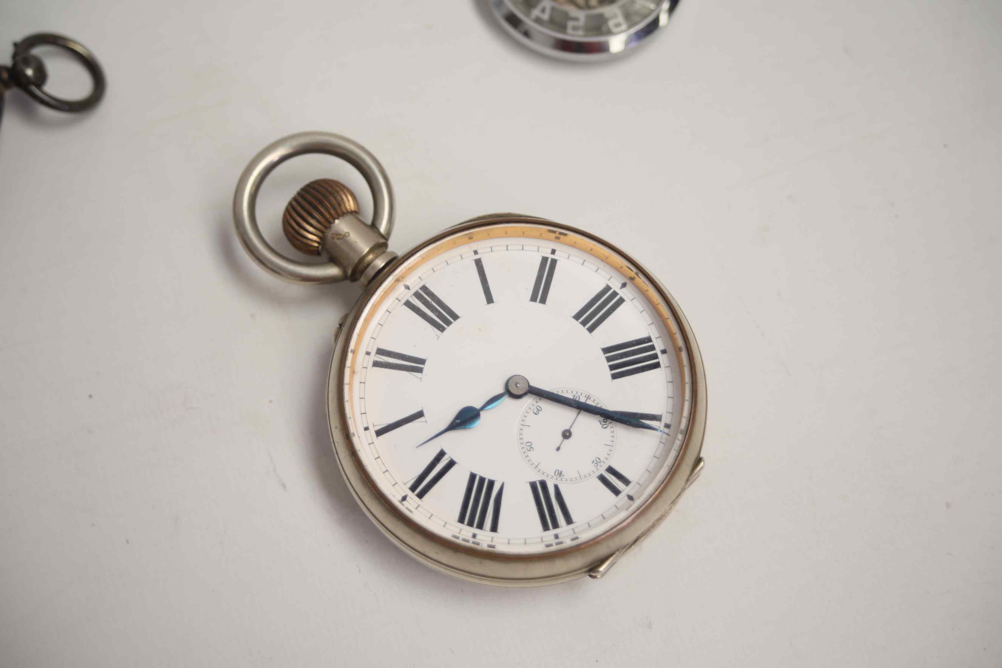 Sterling Silver Pocket Watch plus others - Image 4 of 8