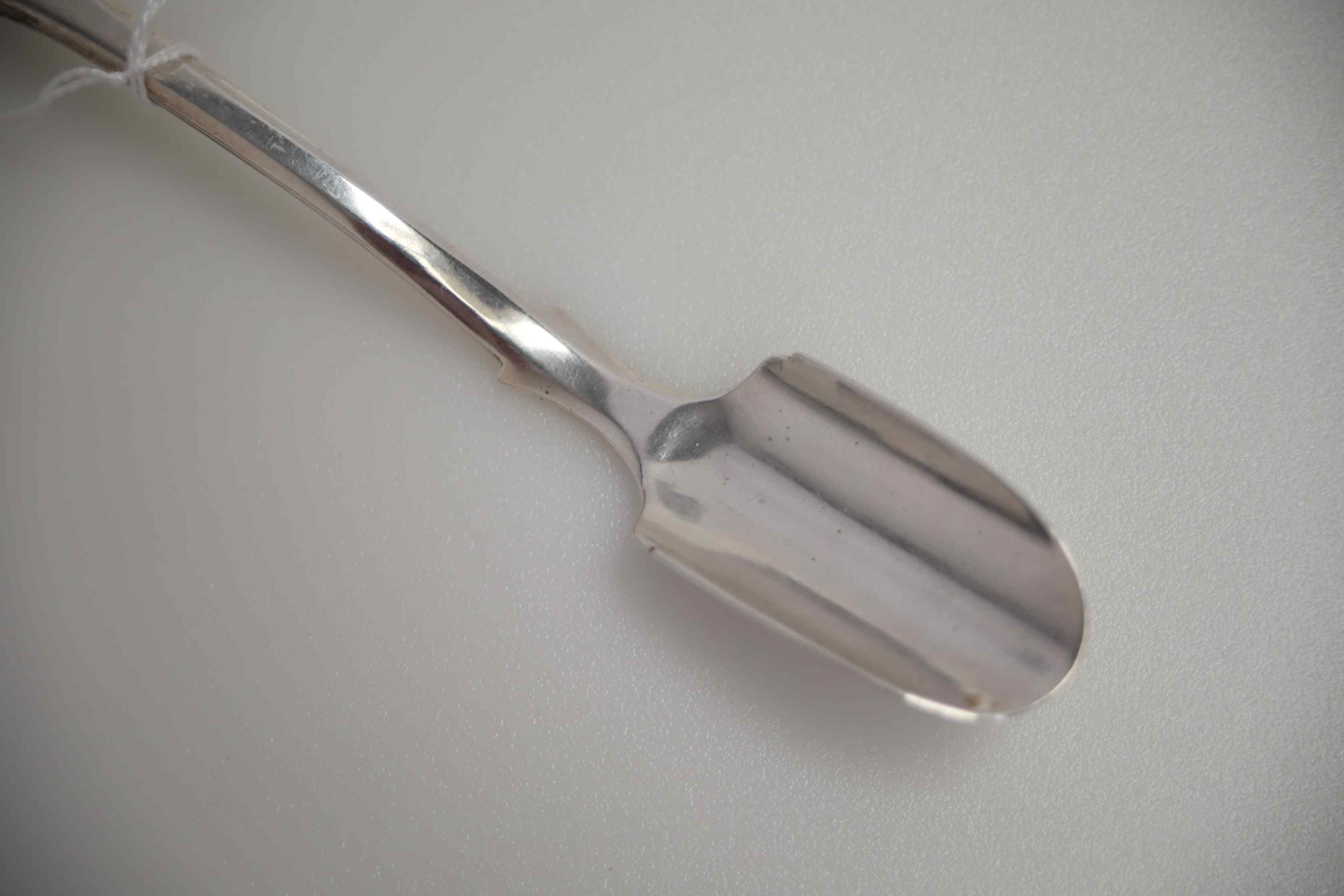 Silver Georgian Stilton Scoop - Image 6 of 8