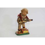 1950s Japanese Tin Toy Rock and Roll Monkey