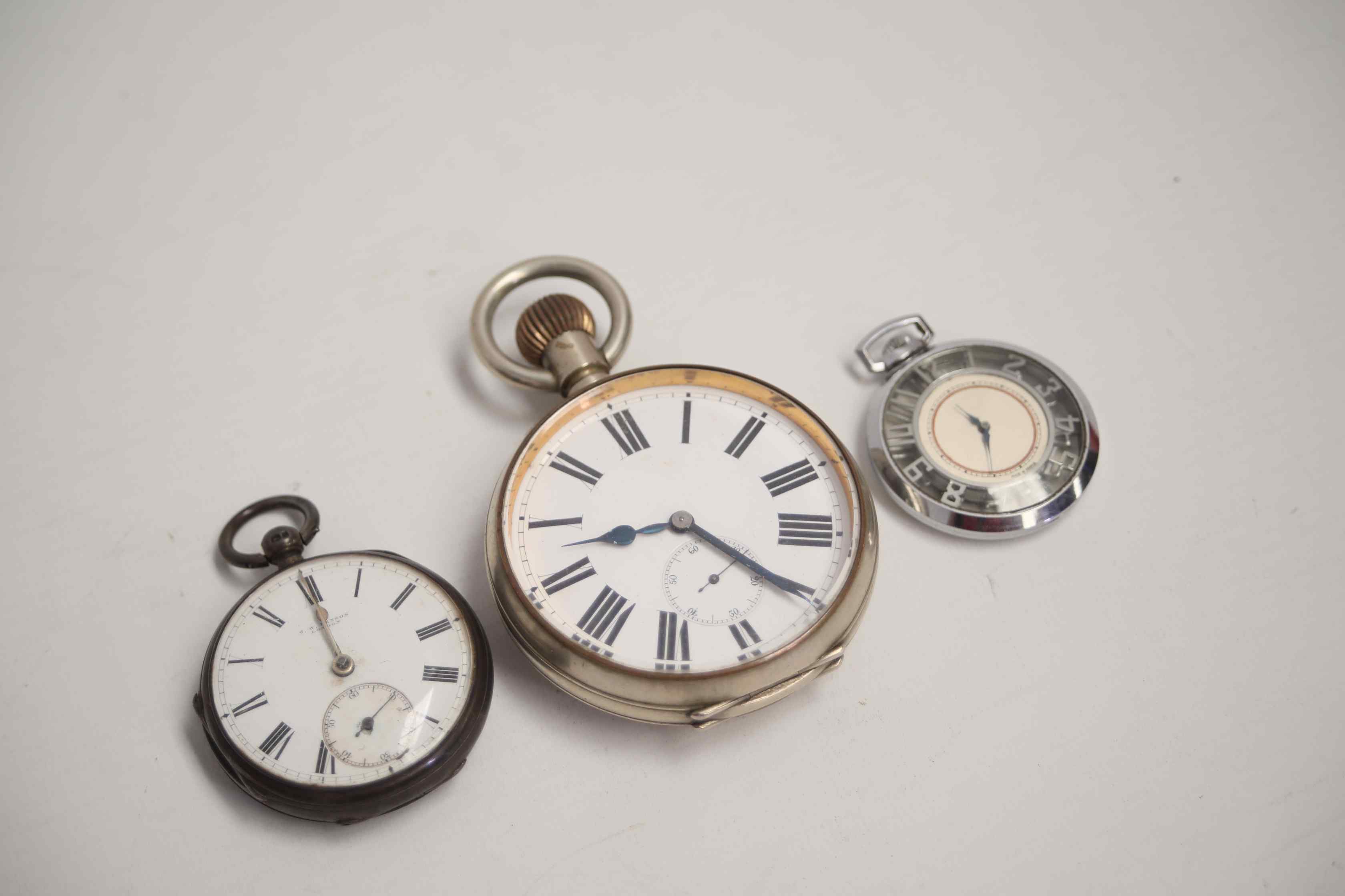 Sterling Silver Pocket Watch plus others - Image 2 of 8
