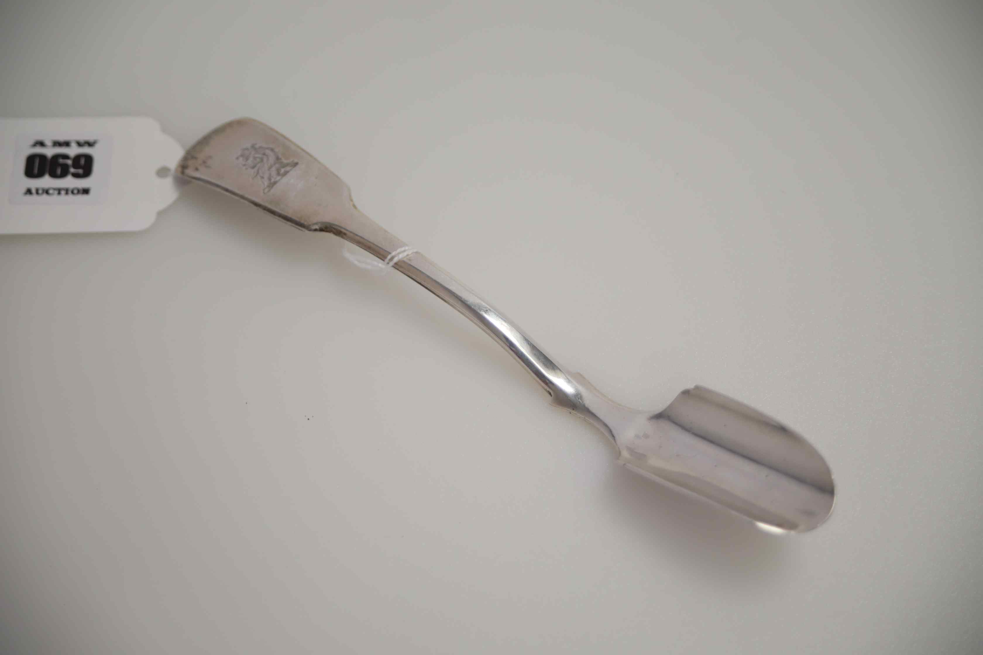 Silver Georgian Stilton Scoop - Image 2 of 8