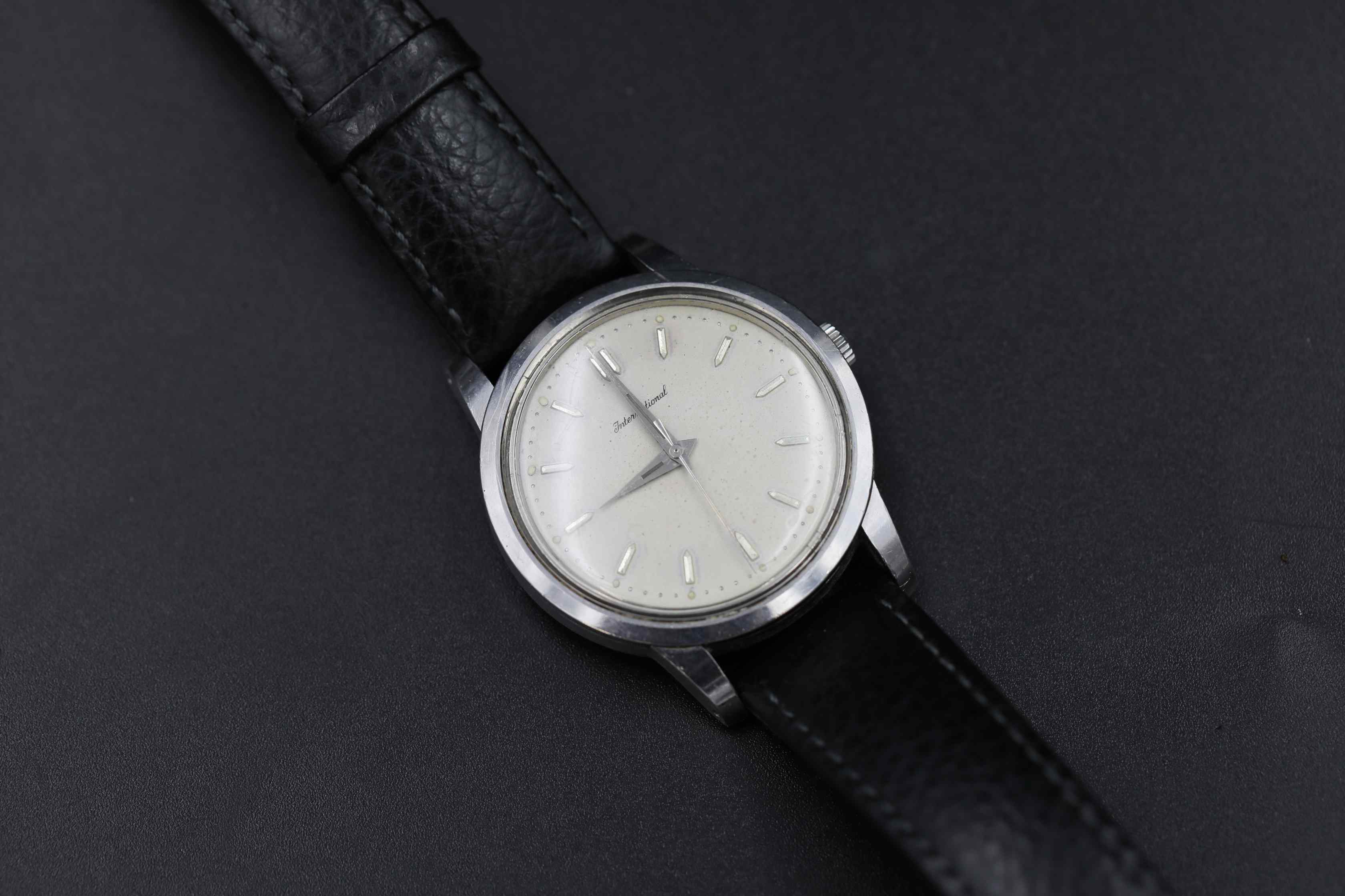 Vintage "International" Wind up Wrist Watch - Image 3 of 8