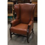 Vintage Wing Back Armchair