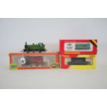 2 Hornby locomotives 1 life like trains shunter plus 20 ton brake van